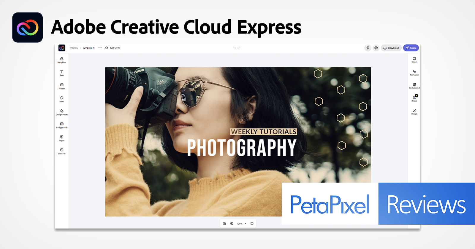 creative cloud express video editing