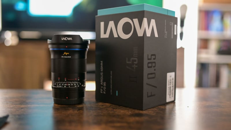 Laowa 45mm f/0.95 Lens with Box