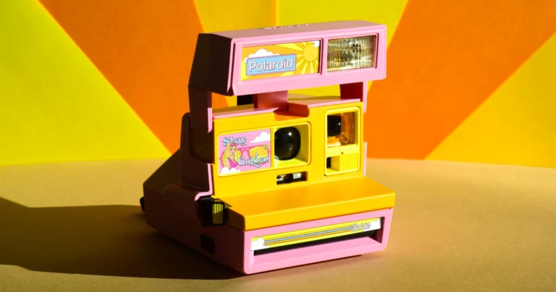 polaroid 600 barbie edition