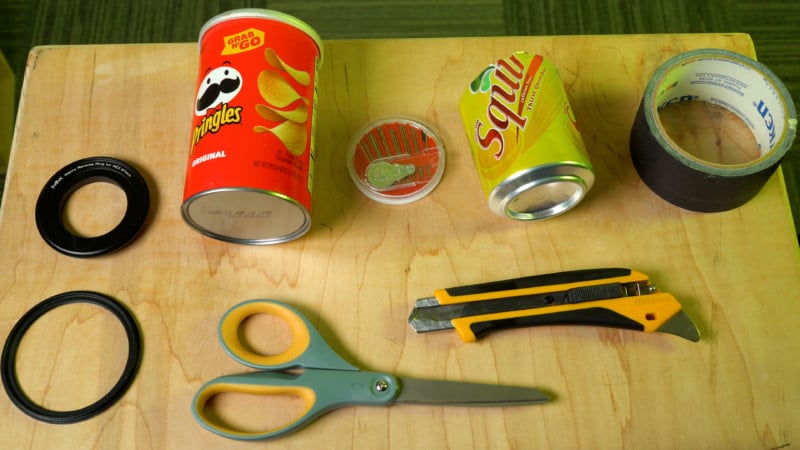 Pringles Can assembly tools