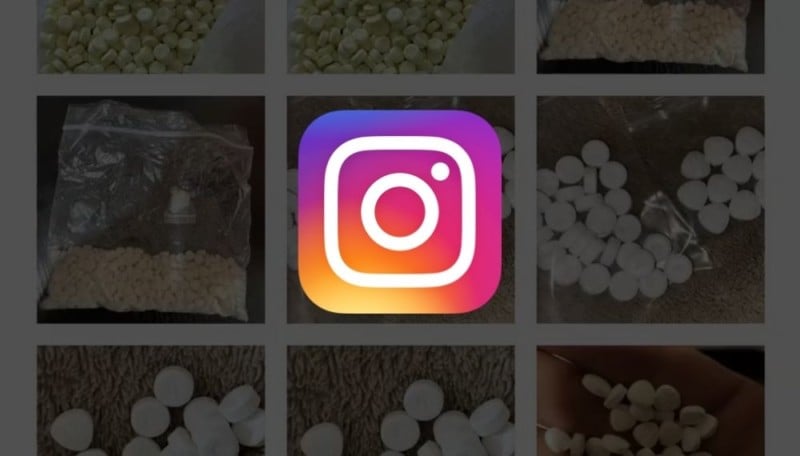 Instagram facilitates access to drug dealers