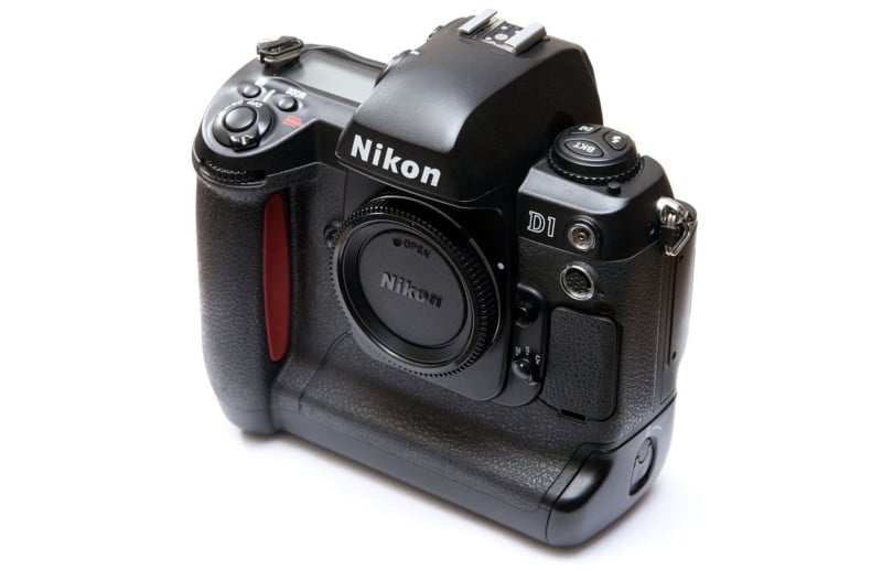 The Nikon D1 DSLR camera
