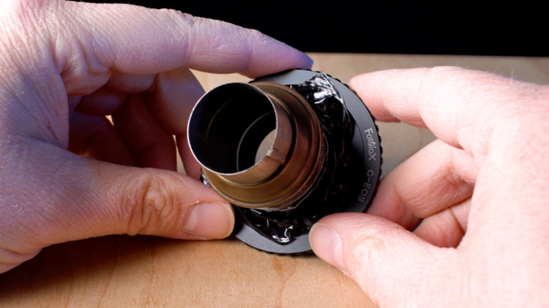Magic lantern lens adapter for Sony mirrorless camera