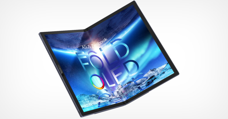 Asus Unveils a Giant 17-inch Folding OLED Tablet PC