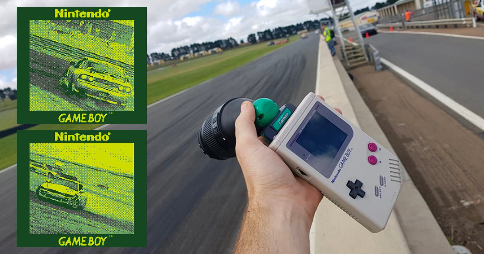 Awesome Race Car Photos Shot with a Modded Game Boy Camera