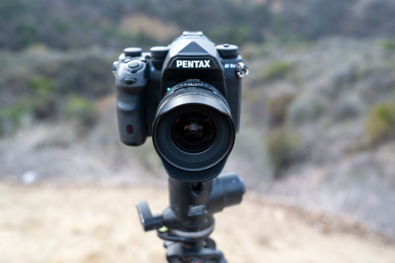 Pentax 21mm Front View
