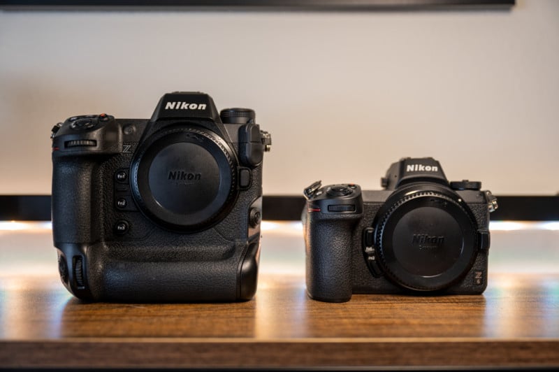Nikon Z9 vs Z6 Front