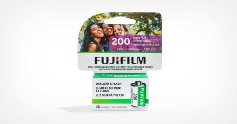 Fujifilm's New Fujicolor 200 Looks to be Kodak Gold 200 in