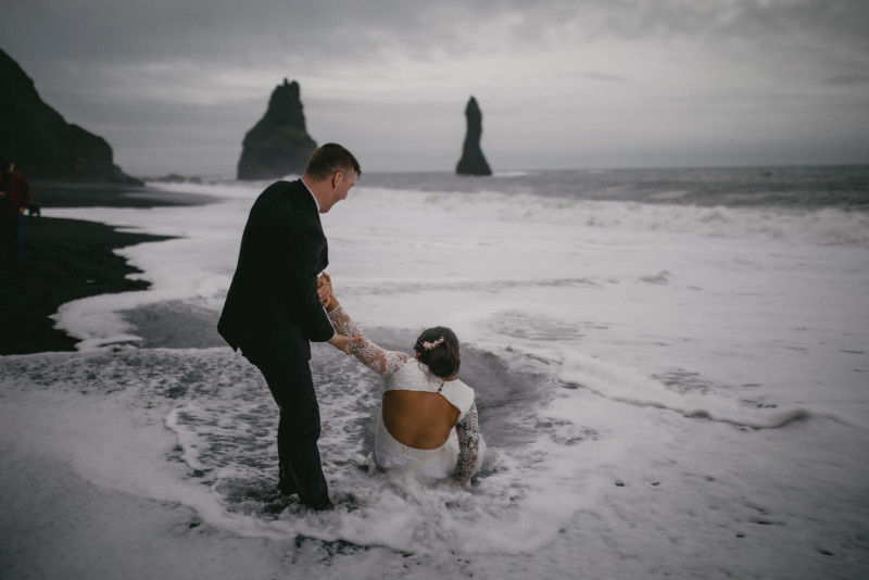 Iceland elopement photography