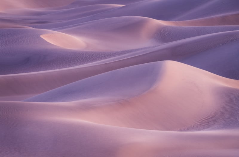 Sand pillows, Death Valley NP, CA, USA