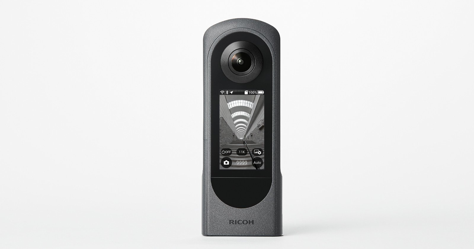 Ricoh’s New Theta X has a Big Display, Swappable Battery, and MicroSD Slot