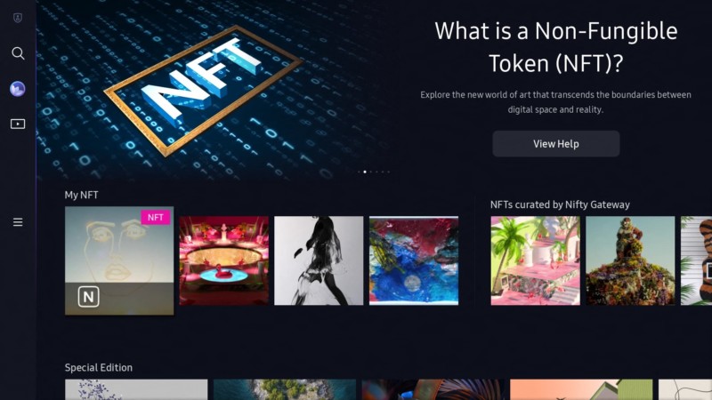 Samsung NFT Platform preview