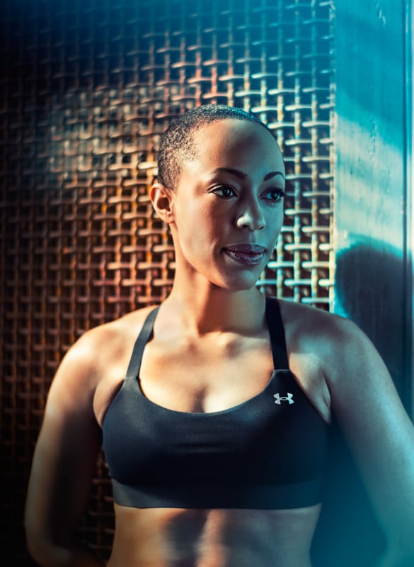 Nike ad campaign, photographed by fitness photographer Blair Bunting