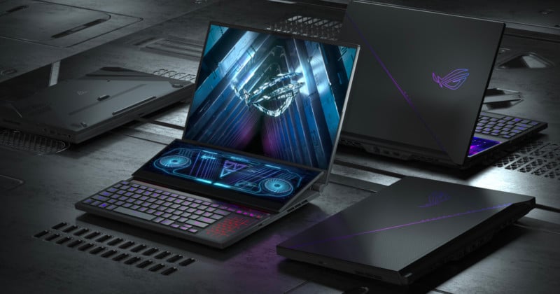 The Asus ROG Zephyrus Duo 16 Laptop Features Two Upgraded Displays
