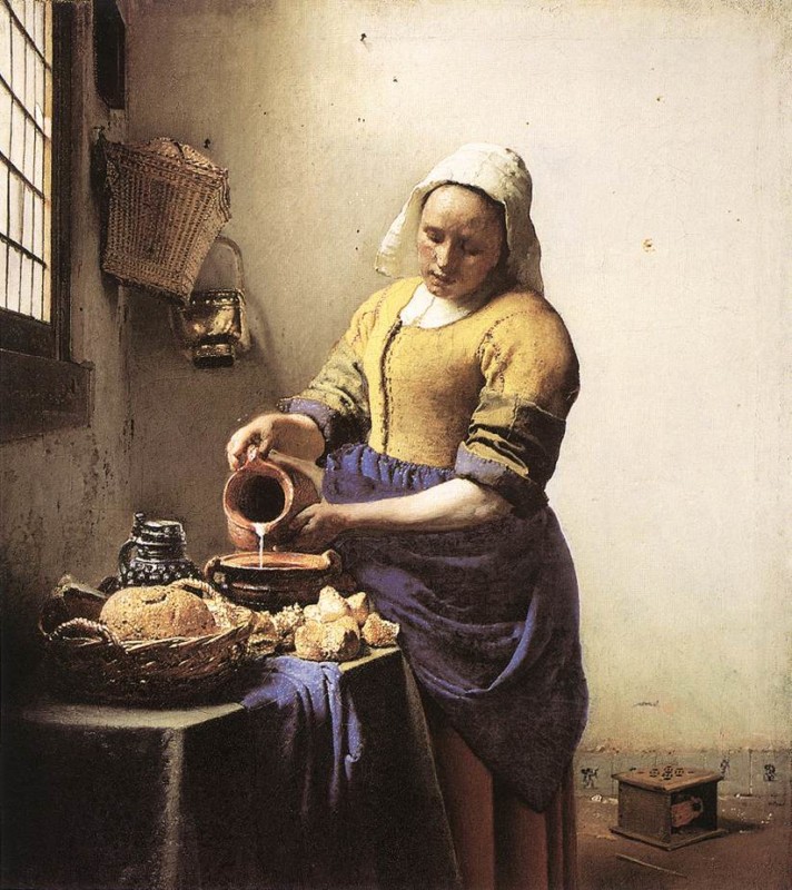 Vermeer - The Milkmaid 1658