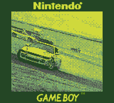 Game Boy Camera Car Drifting Photo