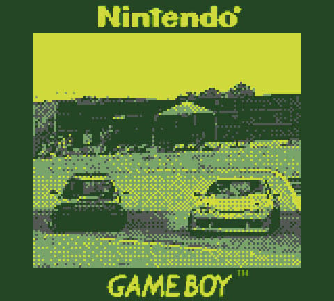 Game Boy Camera Car Drifting Photo