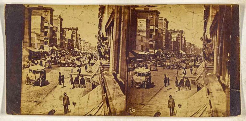 Broadway, NYC, 1850