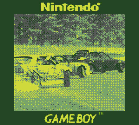 Game Boy Camera Car Drifting Photo