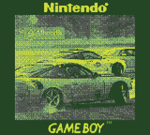 Game Boy Camera Car Drifting Photo