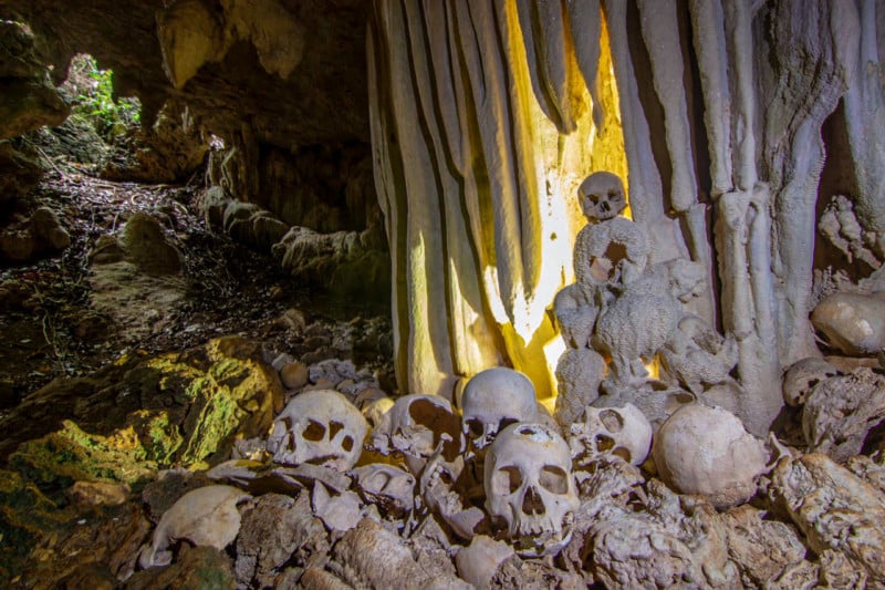 Photographing A Cave Of Human Skulls In Papua New Guinea Cartizzle