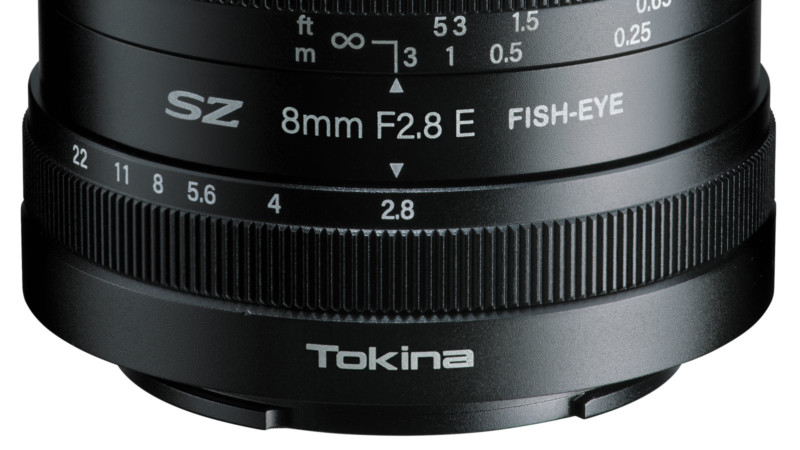 Tokina SZ 8mm F2.8 X FISHEYE