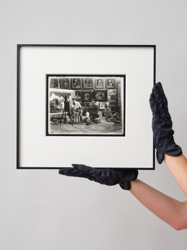 Webb's Auction House Glass Plate NFT Sale