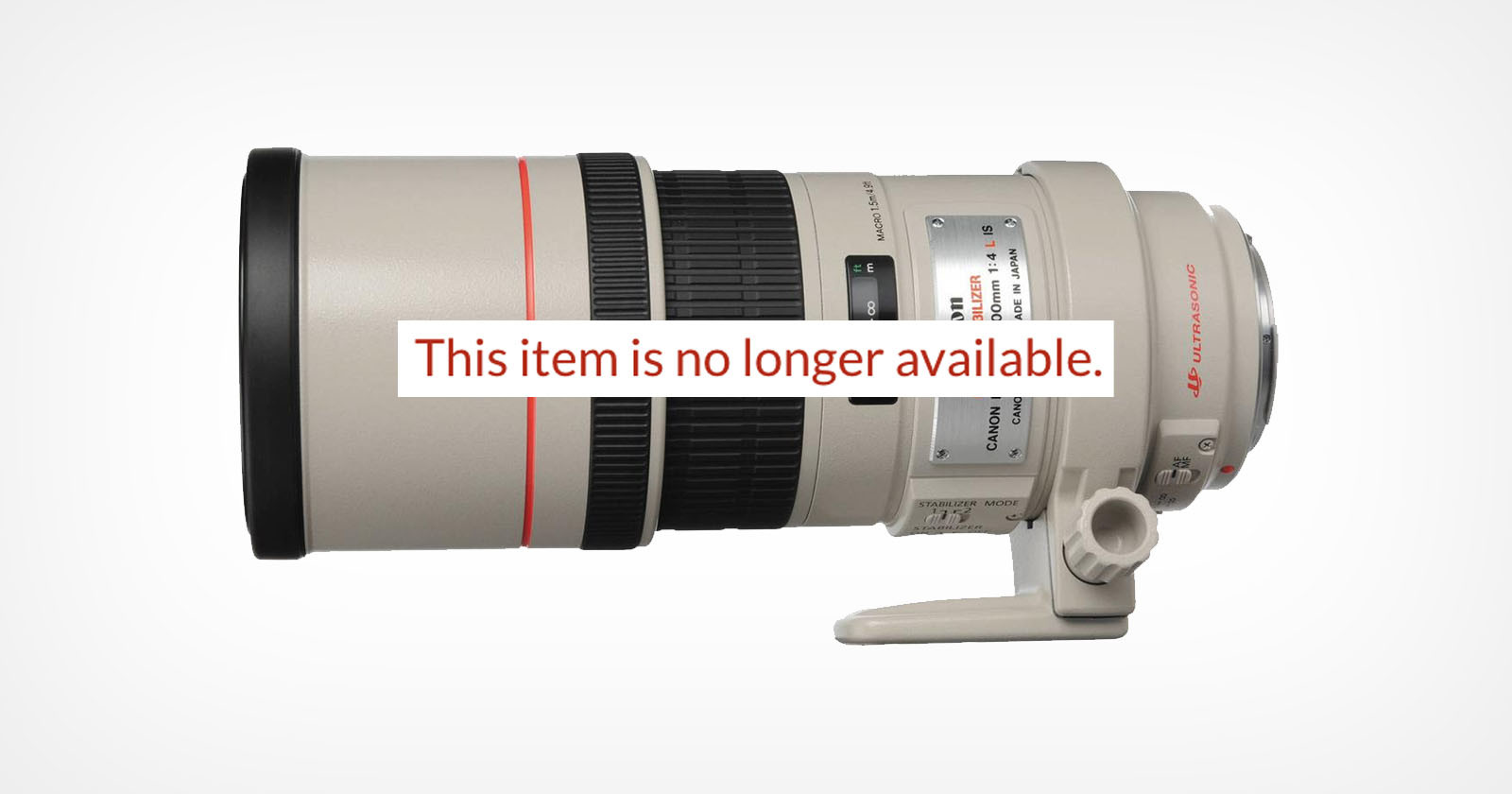 Canon Discontinue EF lenses 2022