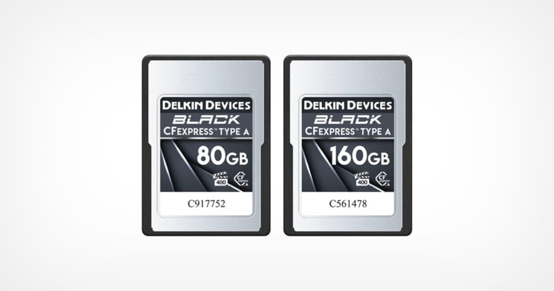 Delkin Devices Unveils 80GB and 160GB CFexpress Type A Cards