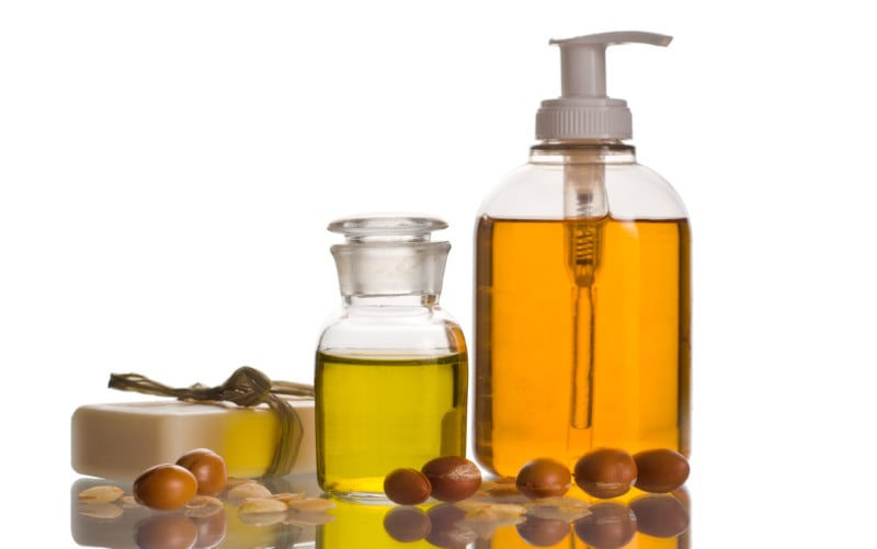 Product Photography Example - Argan Oil