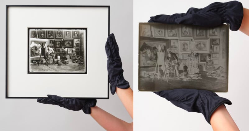 Webb's Auction House Glass Plate NFT Sale