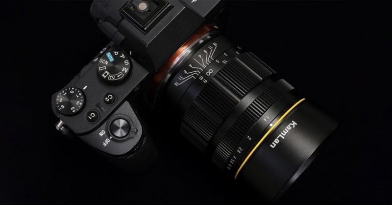 KamLan 55mm f/1.4 lens