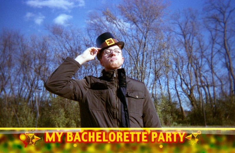 Bachelorette Themed Disposable Film Camera Image portrait