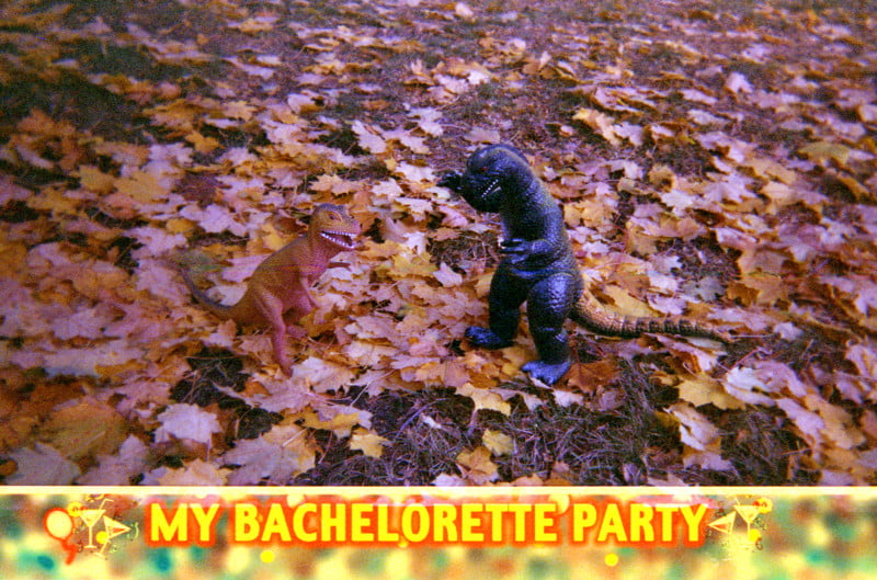 Bachelorette Themed Disposable Film Camera Image