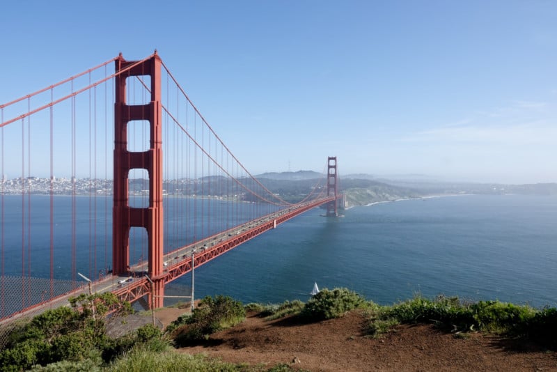 Golden Gate Bridge from Marin Headlands