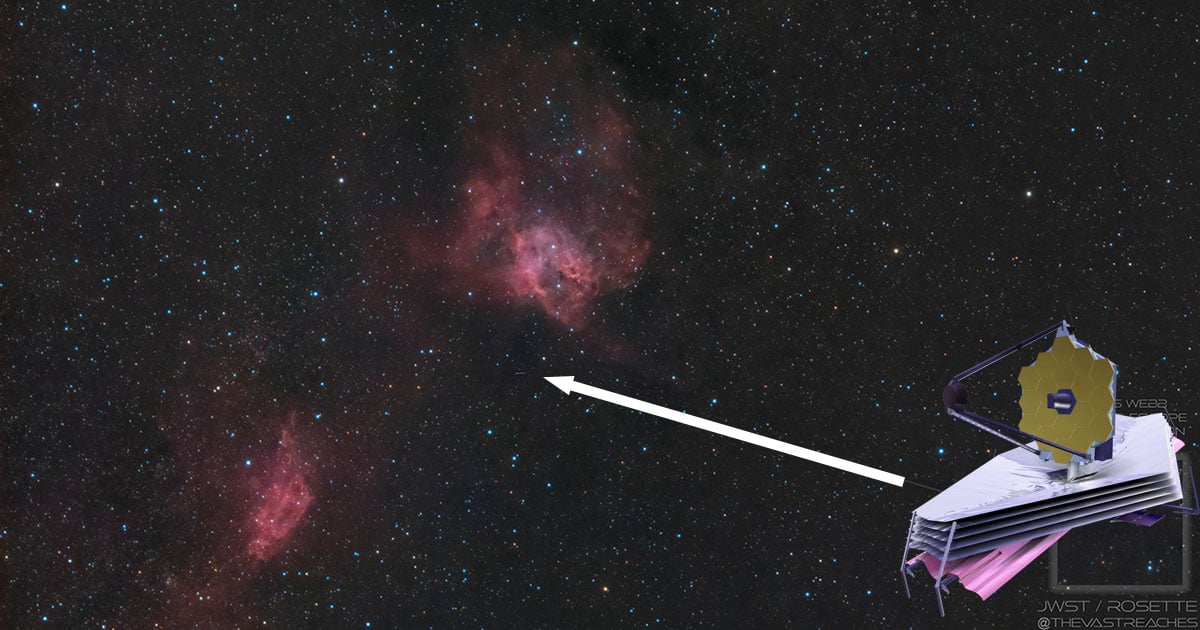 Photographer Captures James Webb Space Telescope Traveling to Orbit |  PetaPixel