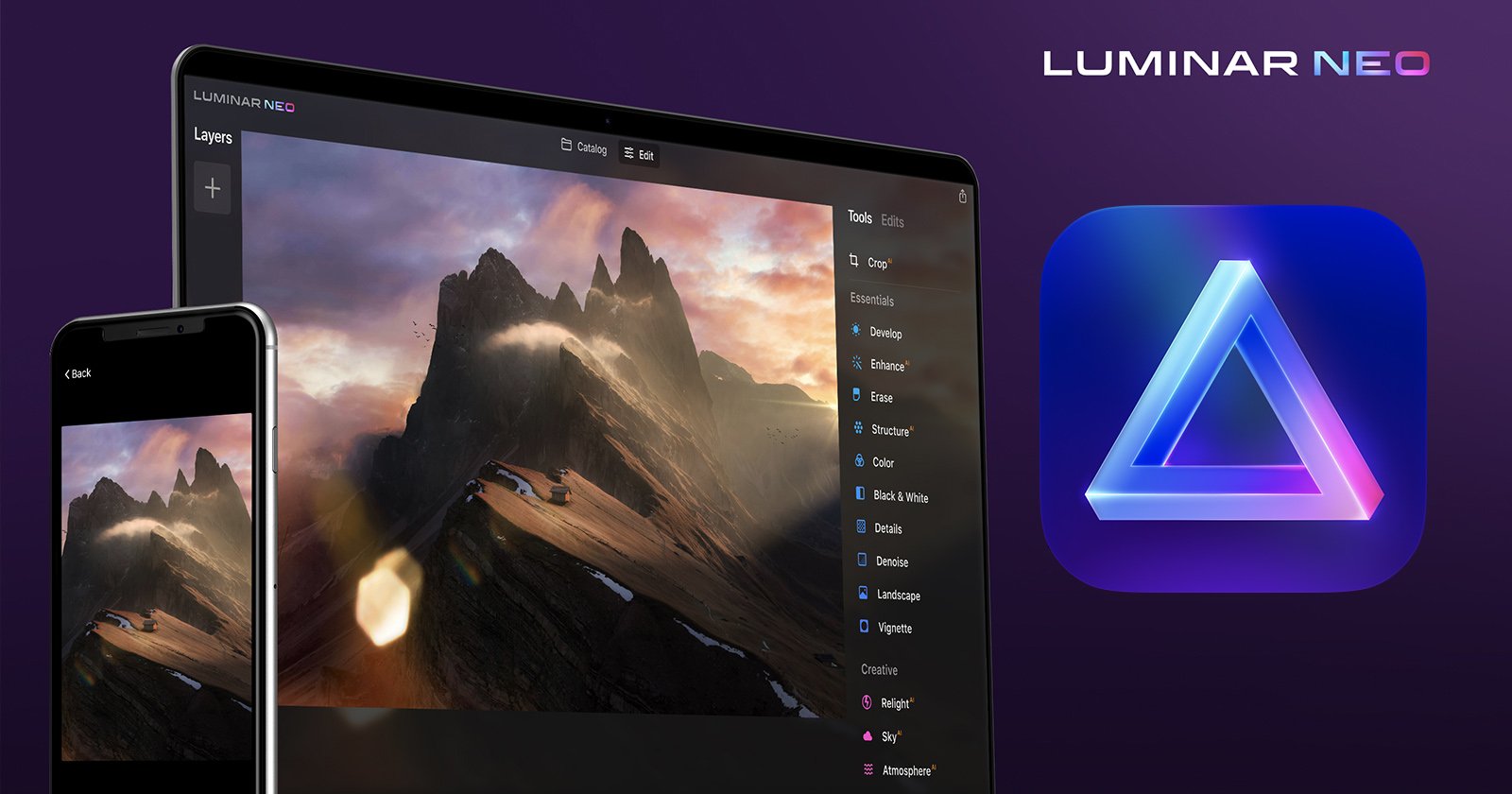 luminar neo new features