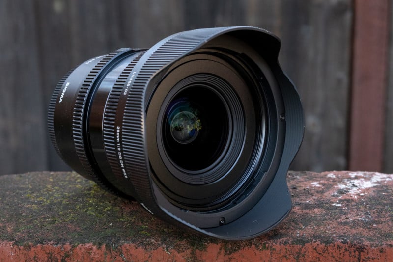 Sigma 20mm f/2 DG DN Contemporary lens.