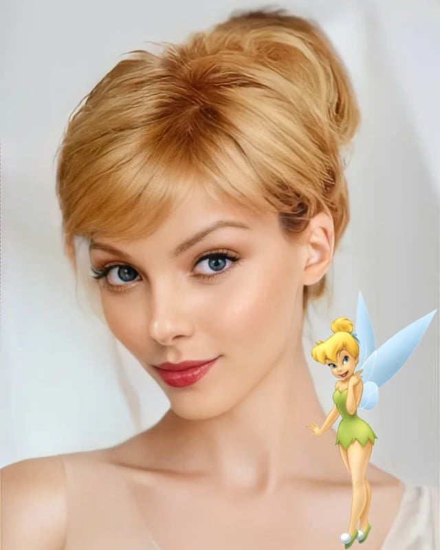 Tinkerbell from Peter Pan in real life
