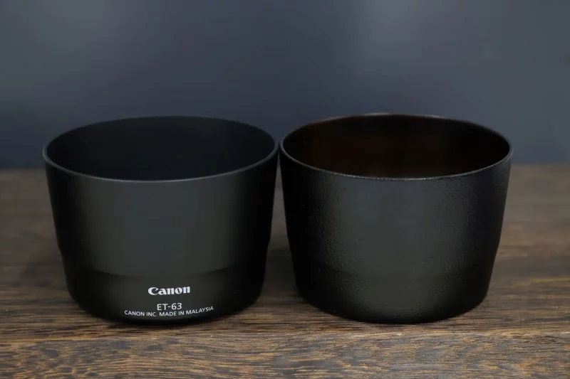 Canon Wood lacquer Dishes inspired by lens hood