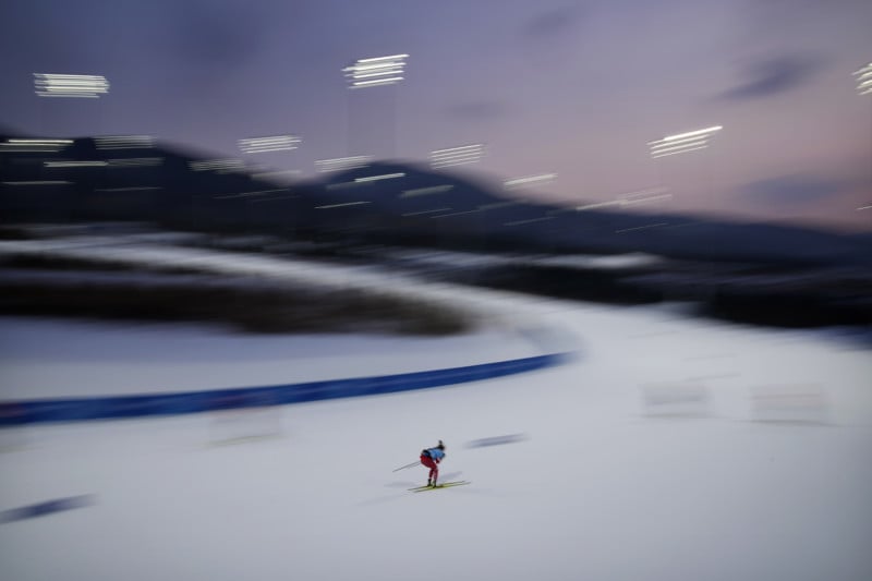 AP photo from the 2022 Olympics