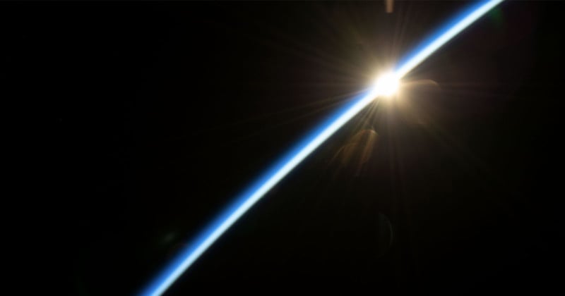 Hermoso amanecer tropical capturado desde la Estación Espacial Internacional