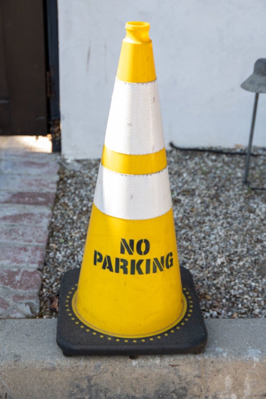 No Parking Cone
