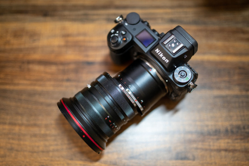 Laowa 20mm f4 Zero-D Shift Lens on Nikon Z
