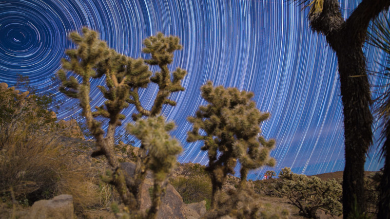 Mojave desert timelapse