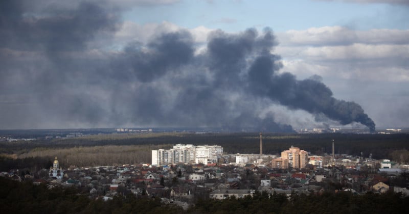 Ukraine under seige by Russian forces