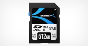 Sabrent Rocket V90 512GB SD UHS-II Memory Card