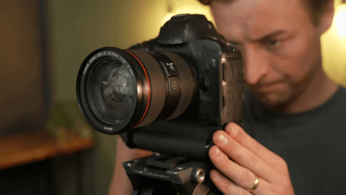 WaterBear camera lens