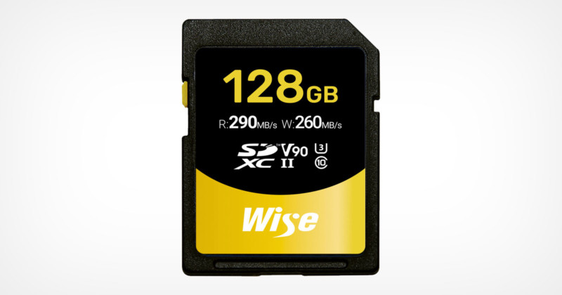 Wise 512GB SD UHS II card