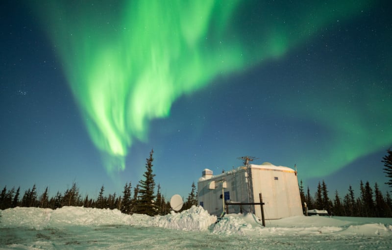 Northern lights in Alaska